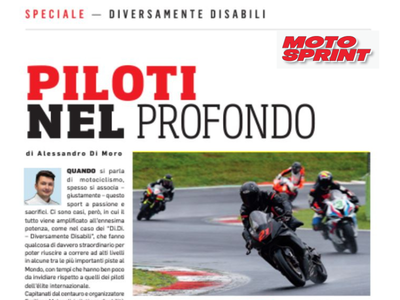 Motociclismo paralimpico con i Di.Di.