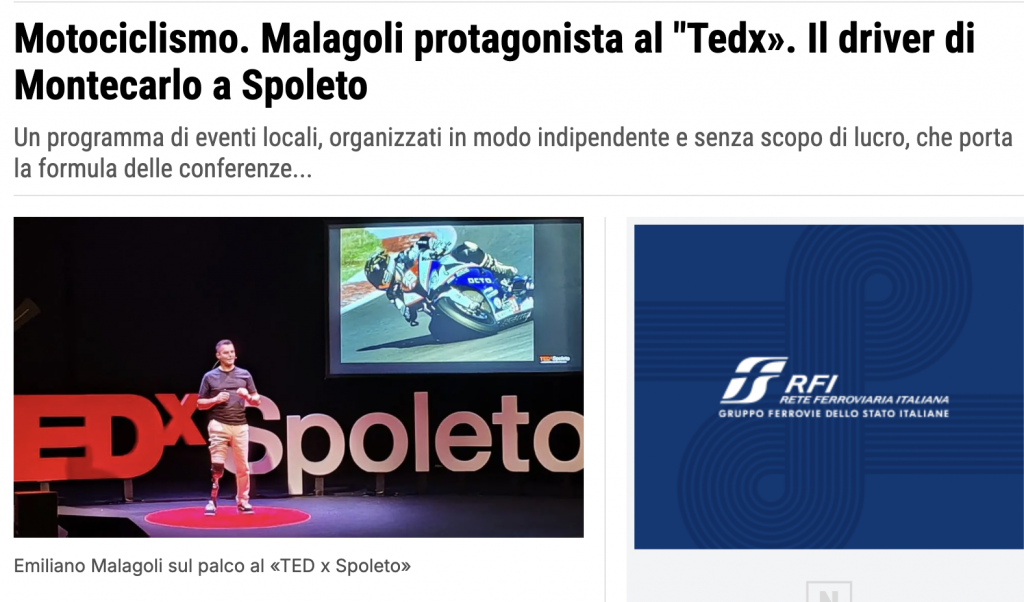 Il driver di Montecarlo a Spoleto