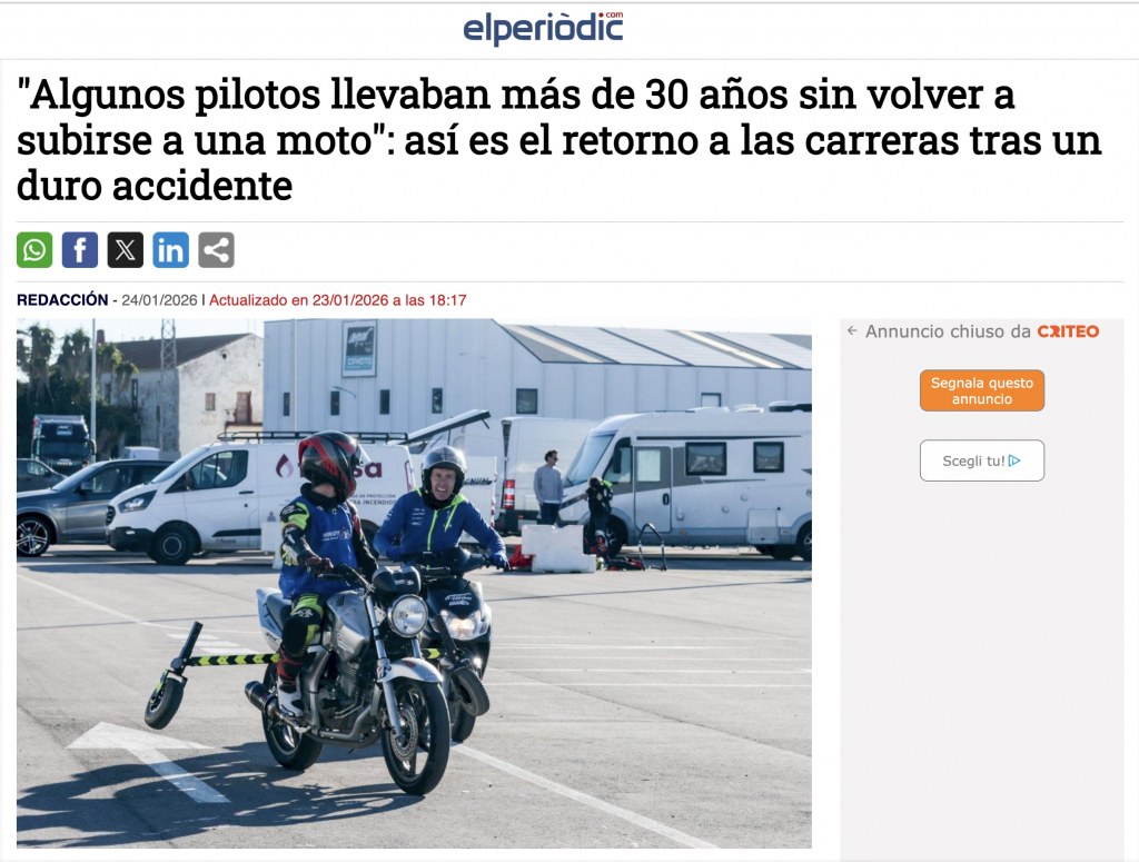 Cursos Handy de Motociclismo Adaptado